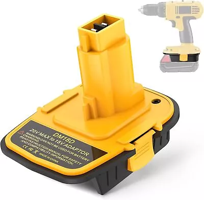 Adapter For Dewalt For Milwaukee 18v Li-ion Battery To For Dewalt 18v NiCad Tool • $11.89