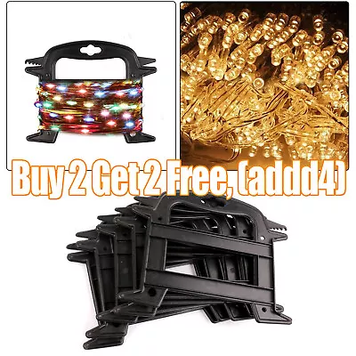 £2.99 • Buy Xmas String Light Reel Holder Cable Organiser Storage Rack Tangle Free Tidy UK
