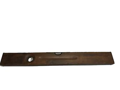 Vintage Stanley Made In USA 24” Wood Level - Number 3  • $50.01