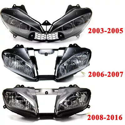 Motorcycle Headlight Assembly For Yamaha YZF R6 YZF-R6 2003-2005 06-2007 08-2016 • $83.55