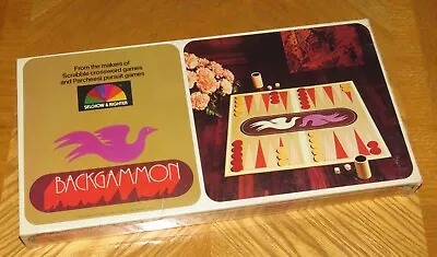 Vintage 1975 Selchow & Righter Backgammon Game ... New In Factory Sealed Box • $14.94