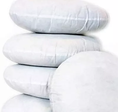 £18.89 • Buy Round Floor Cushion Pad Hollow Fiber Plump Cushions Inner Fillers Inserts 