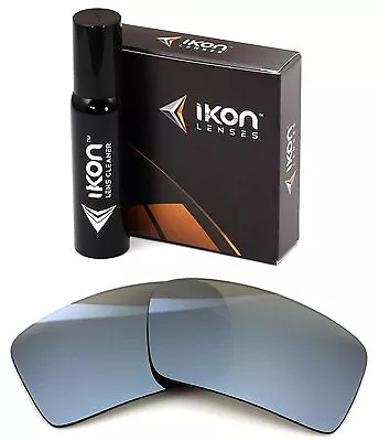 Polarized IKON Iridium Replacement Lenses For Oakley Eyepatch 1 Silver Mirror • $35.90