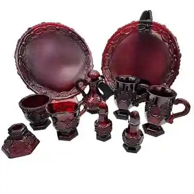 Vintage AVON 1876 Cape Cod Ruby Red Collection • $8.99