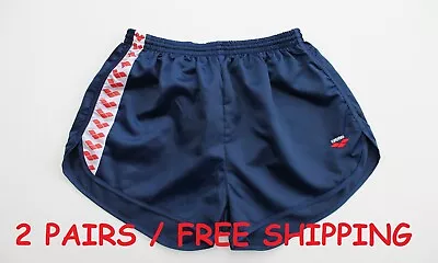 Arena 80s Vintage Shorts NEW XS-L Sports Retro Nylon Running Sprinter Shiny VTG • £20.88