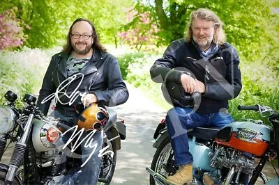 Dave Myers Signed 6x4 Print Hairy Bikers BBC Pre Printed 10% Cancer Research • £3.79