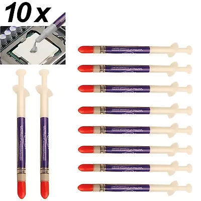 1/5/10 Pcs Heat Sink Thermal Compound Silicon Paste PC CPU Processor Syringe • £2.49