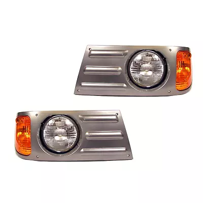 Fortpro Headlights For Mack Granite CV713 - Gray - Both Sides • $229