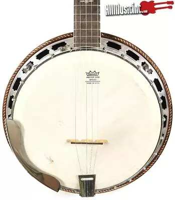Vintage Iida Japan 5-string Archtop Banjo W/ Chipboard Case Aida • $549.99