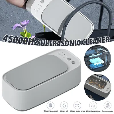 Ultrasonic Jewelry Cleaner Machine Portable Professional Sonic Cleaner Machine  • $15.29