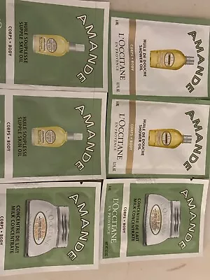 L’ Occitane Amande Shower Oil Milk Concentrate Supple Skin Oil Sample Lot • $8.99