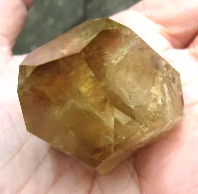 Natural Chunky Citrine Point From Brazil - 4 X 4 X 4 Cm(approx) - 61.73g • £27