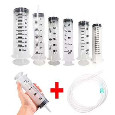 150-500ML Reusable Big Large Plastic Hydroponics Nutrient Measuring Syringe AU • $18.61