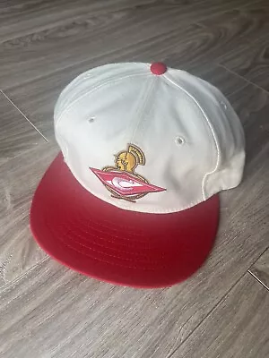 NWOT Vintage FC Spartak Moscow Hockey  Blockhead Roman PRO Snapback Hat Cap • $24.99