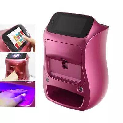 3D Touch Screen Nail Printer APP DIY Auto Nail Art Printing Machine W/ Gel Dryer • $751.06