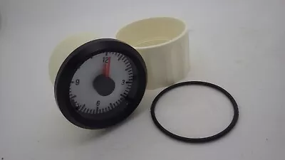 £29.99 • Buy New VDO Analogue Dashboard Clock 12V Black Bezel Van Truck Motorhome Kit Car