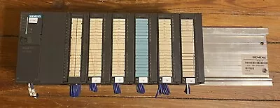 $500 • Buy Siemens Simatic S7-300 CPU314C-2DP  PLC Rack W/ IO Cards SM321 SM322 SM331