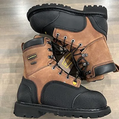 Lacrosse Hi Wall 8” Boots Brown 1000g Thinsulate Gore-Tex CSA PROTECTIVE SZ 7 • $224.99