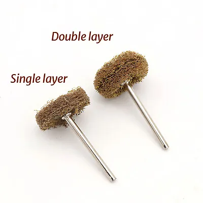 2.35mm/3.0mm Abrasive Metal Polishing Buffing Wheel Burr For Dremel Rotary Tool • $2.89