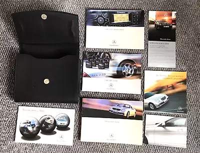 MERCEDES-BENZ SLK 2000 - 04 OWNERS MANUAL / Audio 10-30 Etc Pack In Folder • $41.06