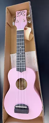 Kohala Tiki Uke Soprano Ukulele Pink KT-SPI • $38