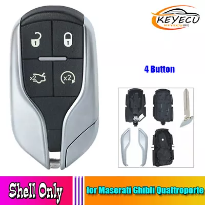 Replacement Smart Remote Key Shell Case For Maserati Quattroporte Ghibli 12-15 • $29.78