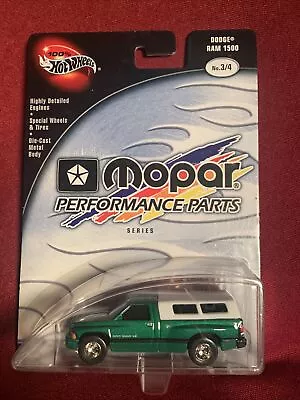 Hot Wheels 100% Preferred Mopar Performance 2002 Green Dodge Ram 1500 RR’s • $25