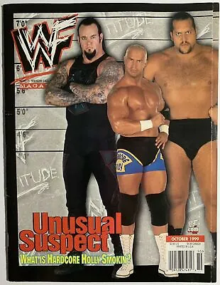 THE UNDERTAKER WWF Wrestling Magazine October 1999 Wwe *No Catalog Or Poster • $7.49