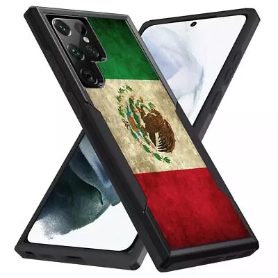 Mexco Flag Rugged Impact Guard Case For Samsung Galaxy S22 5G • $14.95