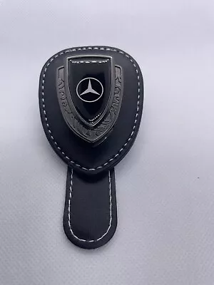 Sunglasses/Glasses Holder Compatible With Mercedes-Benz Leather New • £11.99