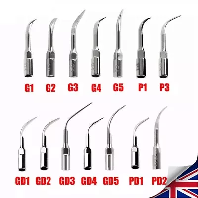 10X Dental Ultrasonic Piezo Scaler Tips Fit For EMS SATELEC Handpiece • £14.39