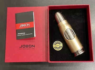 JOBON Bullet  Torch Jet Lighter Windproof Refillable Butane Gas Baking Flame New • $36