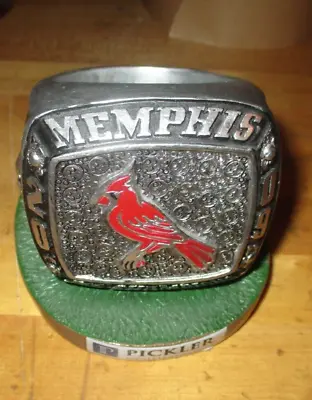 Memphis Redbirds 2009 PCL Championship Souvenir Ring Display • $18.75