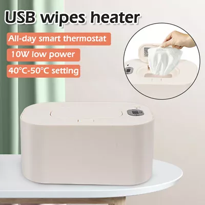 Portable Baby Wipes Warmer Wipe Heater Wet Dispenser Holder Travel Case Box • $25.99