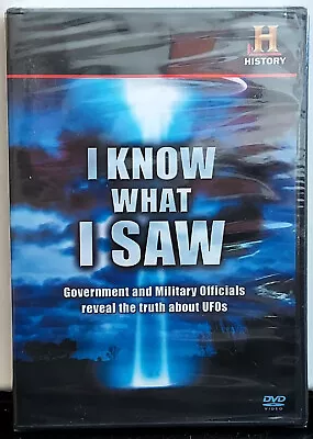 I Know What I Saw  The History Channel  (DVD 2010)  UFO  Aliens   Brand NEW • $4.95