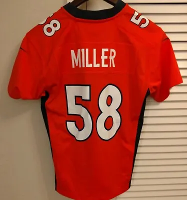 Boys Nike Von Miller Denver Broncos Medium Jersey NWT • $69