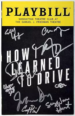 HOW I LEARNED TO DRIVE 2022 Cast Mary Louise Parker David Morse Signed Playbill • $9.99