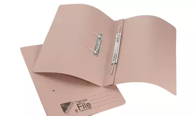 Free Next Day Buff Foolscap Transfer Spring File Folder Paper Storage • £8.99