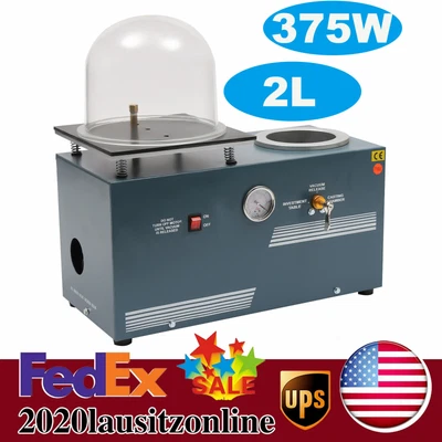 $619 • Buy 2L Jewelry Lost Wax Cast Combination Jewelry Vacuum Investing Casting Machine