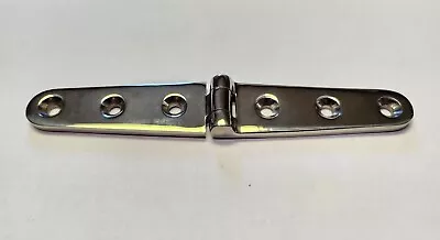 Stainless 316 Steel Boat Marine Door Hatch Compartment Strap Hinge 6  X 1   • $11