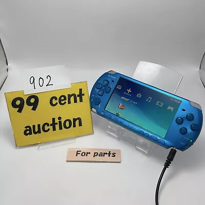 For Parts PSP 3000 VB Vibrant Blue Console Only FW.6.39 No Battery From Japan • $6.50