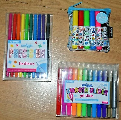 Smiggle Scented Markers Fine Liners Pens Glider Gel Sticks Pastel Watercolour • $6.95