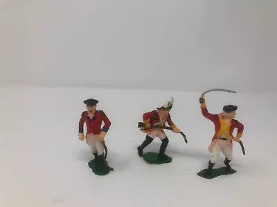 Marx 60 Mm Warriors Of The World Rubbery Vinyl Rev War British • $19.99