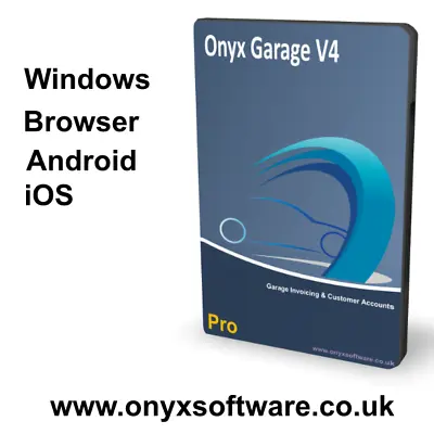 Onyx Garage Invoice Software ProPlus (including Car Sales) • £160