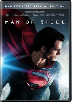 Superman Man Of Steel (Two-Disc Special Edition DVD) BRAND NEW SEALED/DVD CASE • $5.99