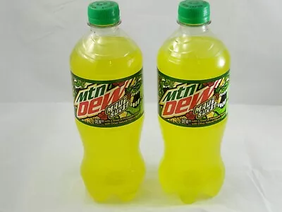 2x NEW 2022 Mountain Dew Maui Burst Full 20 Oz Bottle MTN Pineapple • $19.79