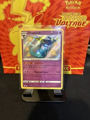 Dragapult SV062/SV122 -- Pokemon TCG Shining Fates -- NM Shiny Vault Holo Rare • $2.50