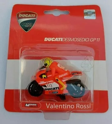 Valentino Rossi Ducati Desmosedici Moto Gp Superbike Model 1/29th Brand New • £9.90