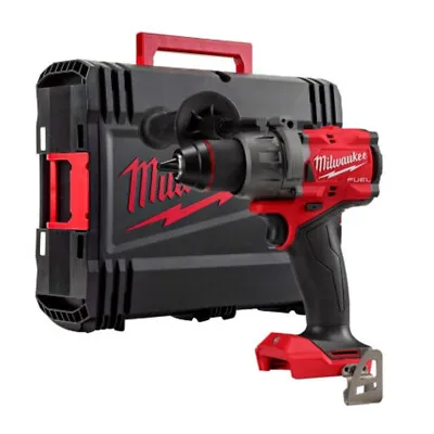 £149.95 • Buy Milwaukee M18FPD3-0X 18v Fuel Latest 4th Gen Combi Hammer Drill Body In Case