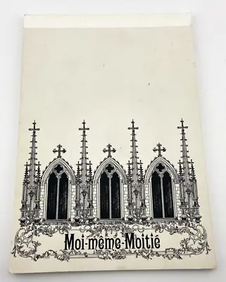 Moi-meme-Moitie Memo Pad Vintage Gothic Arch Print Mana-Sama Moi Dix Mois • $15